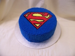 Superman Cake