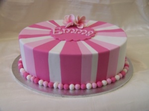 Girl's Birthday Cake