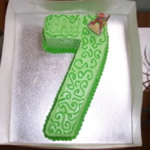 7th Birthday Cake 491