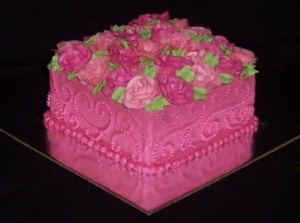 Roses Too Cake