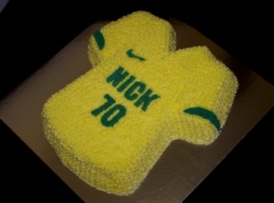 Socceroos Jersey Cake