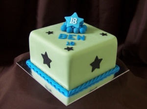 Youth's 18th Birthday Cake