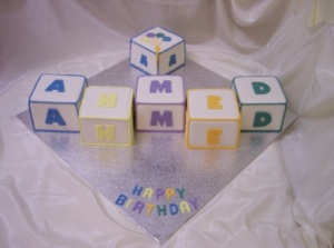 Blocks Cake