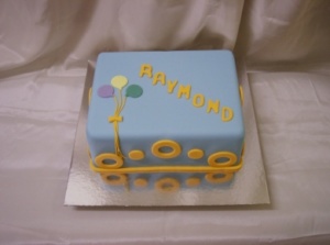 Boy's Birthday Cake