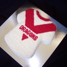 Dragons Jersey Cake