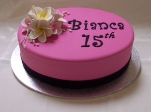 Girl's Birthday Cake