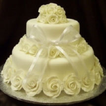 Roses Wedding Cake 892